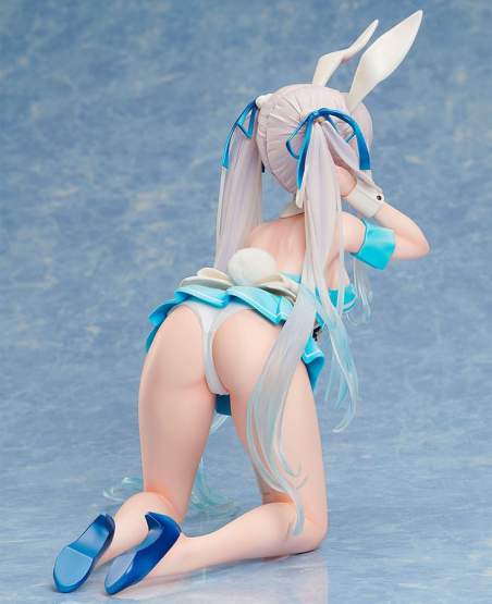 Chris Aqua Blue Bare Leg Bunny Version by DSmile (Original Character) PVC-Statue 1/4 24cm BINDing 
