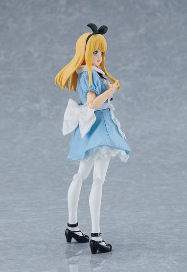 Female Body Alice with Dress and Apron Outfit (Original Character) Figma 598 Actionfigur 13cm Max Factory 