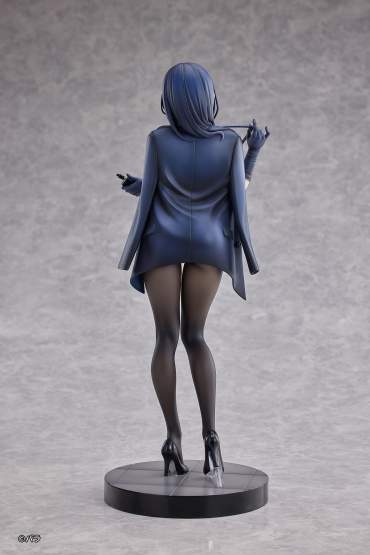 Ishimi Yokoyama Black One-piece Dress Version illustration by Bara (Original Character) PVC-Statue 1/6 28cm Hanabee 