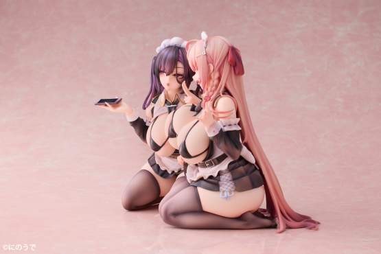 Koho Miya & Otsuhane Fuwari illustration by Ninoude (Original Character) PVC-Statue 1/5 18cm Showmon 