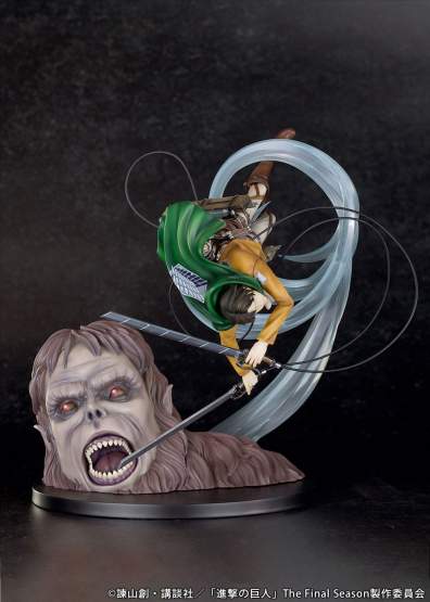 Levi vs Beast Titan Version (Attack on Titan) PVC-Statue 1/7 28cm Proof 