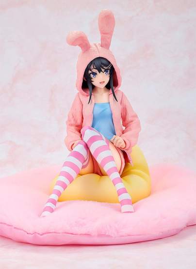 Mai Sakurajima Hoodie Look Rabbit Ears Version (Rascal Does Not Dream of a Knapsack Kid) PVC-Statue 1/7 18cm Kadokawa 