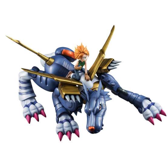 Metal Garurumon & Ishida Yamato re-run (Digimon Adventure) G.E.M. PVC-Statue 30cm Megahouse 