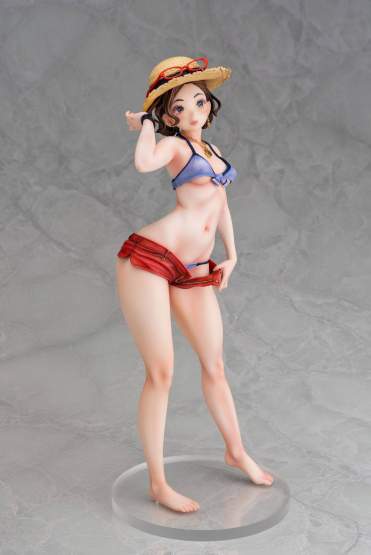 Mieko Kishi Eigyo-saki de Muchitto Kaisuiyoku Version (The Chief Kishi Mieko) PVC-Statue 1/6 30cm Daiki Kougyou 