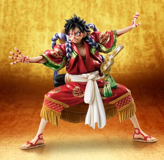 Monkey D. Luffy Kabuki Edition (One Piece) Excellent Model P.O.P. PVC-Statue 1/8 21cm Megahouse 