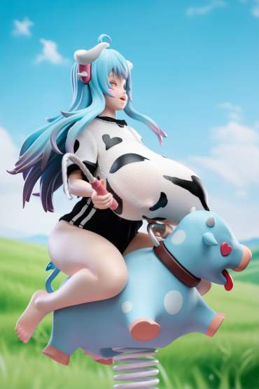 Niu Niang Illustration by renowned designer collective Wushan (Original Character) PVC-Statue 1/6 21cm BedRoom Honey 