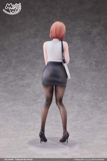OL-chan Illustration by Udon. (Original Character) PVC-Statue 1/6 28cm Model Way 