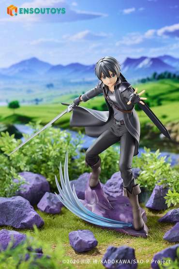 Progressive Scherzo of Deep Night Kirito (Sword Art Online) PVC-Statue 1/7 22cm Ensoutoys 