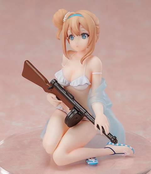 Suomi KP-31 Swimsuit Version (Girls Frontline) S-style PVC-Statue 1/12 10cm FREEing 
