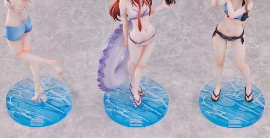 Mayuri Shiina, Kurisu Makise, Suzuha Amane: Swimsuit Version (Steins Gate) PVC-Statue 1/7 24-29cm Solarain 