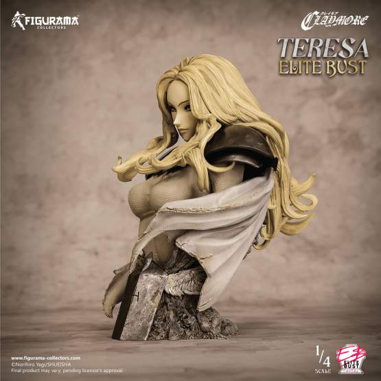 Teresa (Claymore) Polystone-Büste 23cm Figurama Collectors 