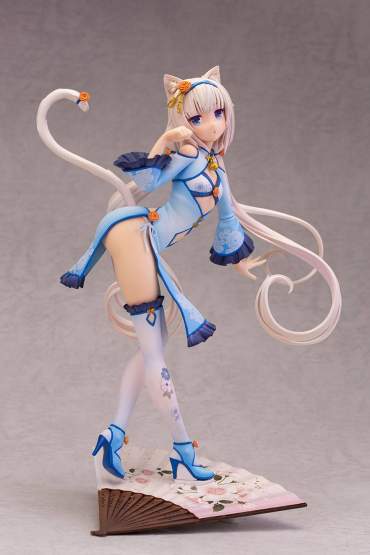 Vanilla Chinese Dress Edition Illustration by Sayori DX Version (Nekopara) PVC-Statue 1/6 24cm Skytube/Alphamax 