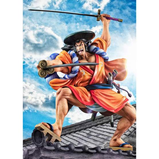Warriors Alliance Oden Koduki (One Piece) P.O.P. PVC-Statue 21cm Megahouse 