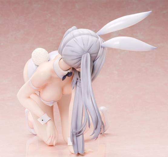 White Queen Bare Leg Bunny Version (Date A Live: Date A Bullet) PVC-Statue 1/4 20cm FREEing 