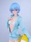 Beach Queens: Rei Ayanami L-Size (Rebuild of Evangelion) POP UP PARADE L PVC-Statue 22cm Good Smile Company 