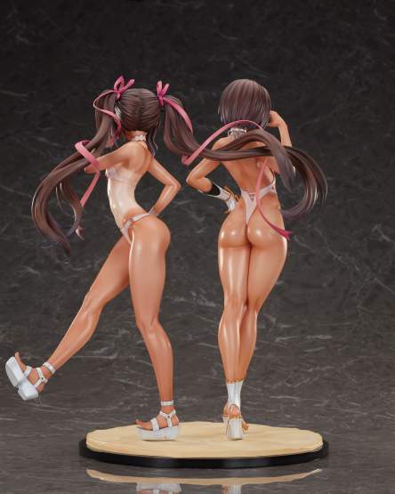 Adult Yukikaze and Young Yukikaze Swimsuits Version (Taimanin RPG) PVC-Statuen-Set 1/6 28cm Magi Arts 