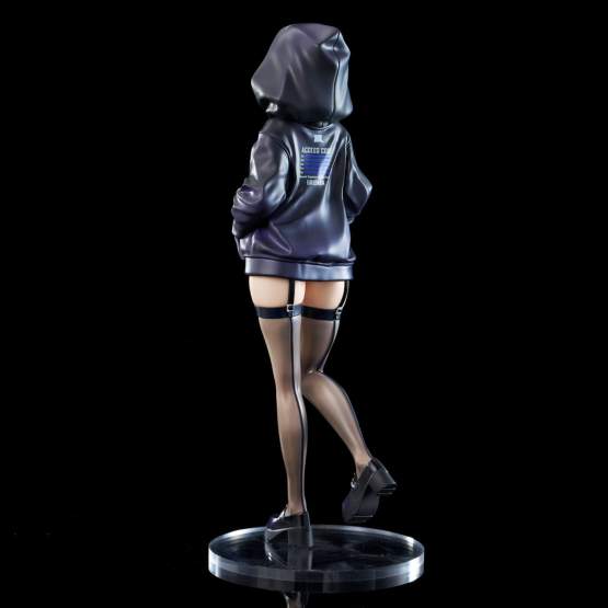 Akane Shinjo (Gridman Universe) Zozo Black Collection PVC-Statue 23cm Union Creative 