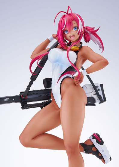 Anego-chan of the Swimming Team (Arms Note) PVC-Statue 1/7 26cm Amakuni 