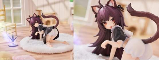 Cat Ear Maid Peng Peng (Original Character) PVC-Statue 1/7 10cm Eusun 