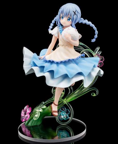 Chino Summer Dress Version (Is the Order a Rabbit?) PVC-Statue 1/7 21cm Hakoiri Musume 