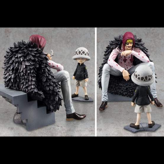 Corazon & Law Limited Edition (One Piece) P.O.P. Excellent Model Limited PVC-Statue 24cm Megahouse 