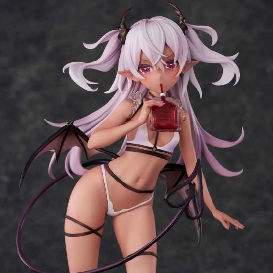 Dusky-Skinned Vampire Yoru-chan Illustration by Yukimiya Yuge (Original Character) PVC-Statue 28cm Eigtheen 