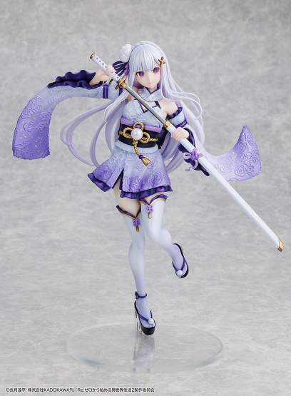 Emilia Combat Outfit Version (Re:ZERO Starting Life in Another World) PVC-Statue 1/7 24cm Kadokawa 