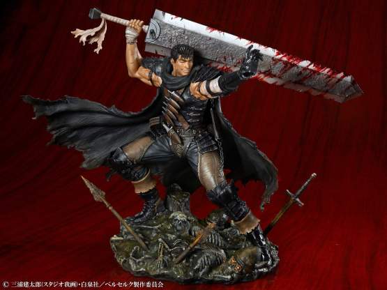 Gut Black Swordsman Version (Berserk) PVC-Statue 26cm Medicos Entertainment 