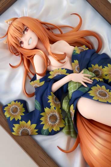 Holo: Yukata Beauty Version (Spice and Wolf: Merchant Meets the Wise Wolf) PVC-Statue 1/7 14cm Kadokawa 