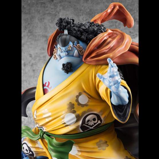 Knight of the Sea Jinbe Limited Reprint SA-MAXIMUM (One Piece) P.O.P. PVC-Statue 25cm Megahouse 