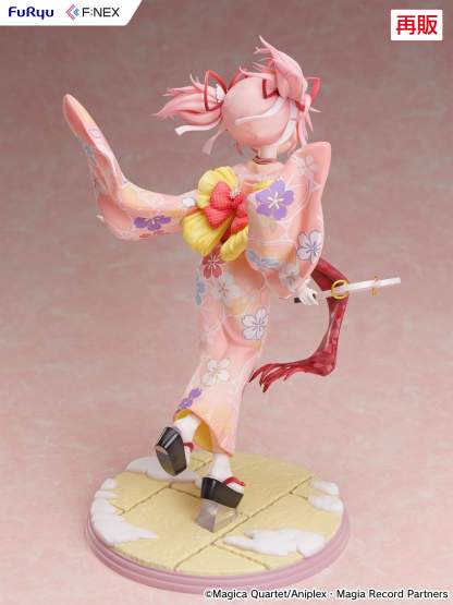 Madoka Kaname Kimono Version (Puella Magi Madoka Magica Side Story Magia Record) PVC-Statue 1/7 22cm FuRyu 