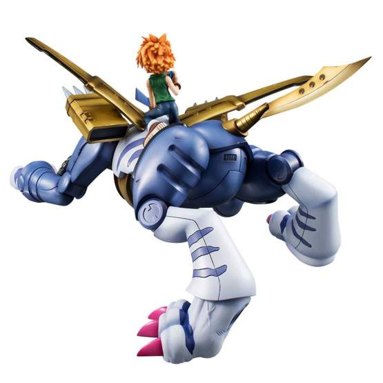 Metal Garurumon & Ishida Yamato re-run (Digimon Adventure) G.E.M. PVC-Statue 30cm Megahouse 