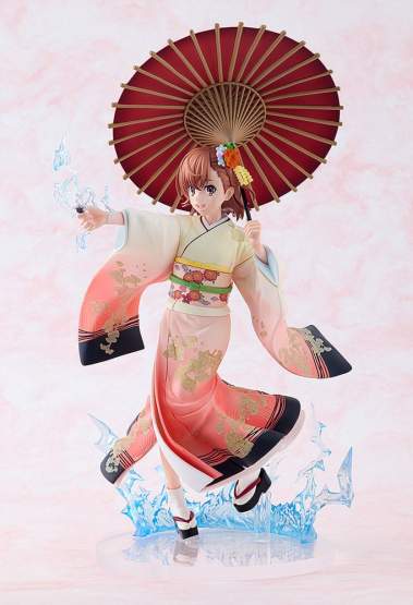 Mikoto Misaka Furisode Kimono Version (A Certain Scientific Railgun T) PVC-Statue 1/7 28cm Kadokawa 