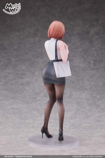 OL-chan Illustration by Udon. (Original Character) PVC-Statue 1/6 28cm Model Way 