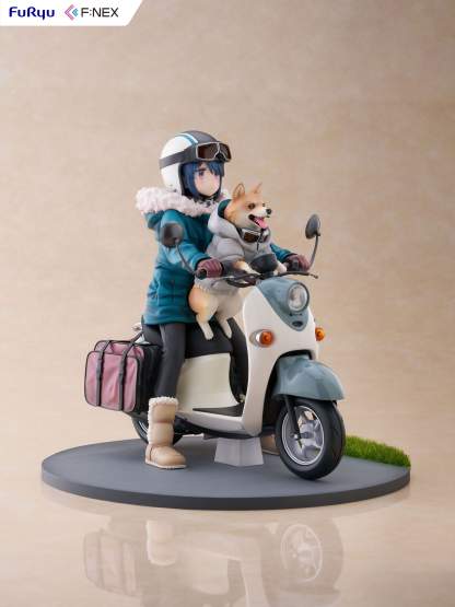 Rin Shima (Laid-Back Camp) F:NEX PVC-Statue 1/7 20cm FuRyu 