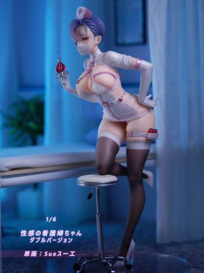 Sexy Nurse Double Version (Original Character) PVC-Statue 1/6 26cm Adamas 