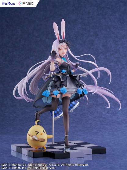 Shimakaze The White Rabbit of Wonderland Version (Azur Lane) F:NEX PVC-Statue 1/7 30cm FuRyu 