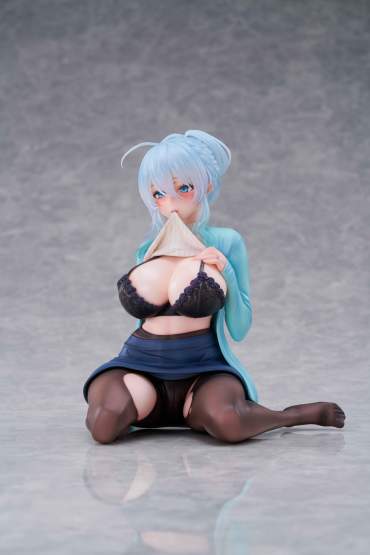 Snow Woman Yukino Mifuyu Sitting Yukino (Original Character) PVC-Statue 1/6 23cm Pure 