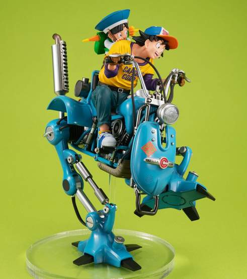 Son Goku & Son Gohan & Robot with two legs (Dragonball Z) Desktop Real McCoy EX PVC-Statue 20cm Megahouse 