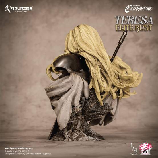 Teresa (Claymore) Polystone-Büste 23cm Figurama Collectors 