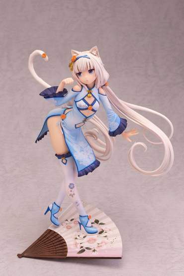 Vanilla Chinese Dress Edition Illustration by Sayori DX Version (Nekopara) PVC-Statue 1/6 24cm Skytube/Alphamax 