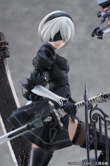 YoRHa No. 2 Type B Search (NieR:Automata Ver1.1a) PVC-Statue 1/7 31cm Proof 