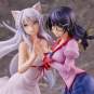 Tsubasa Hanekawa Set re-run (Nekomonogatari Monogatari Series) PVC-Statue 19cm Union Creative 