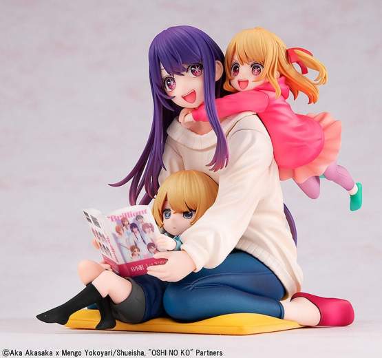 Ai, Aqua & Ruby Mother and Children (Oshi no Ko) PVC-Statue 1/8 10cm Kadokawa 