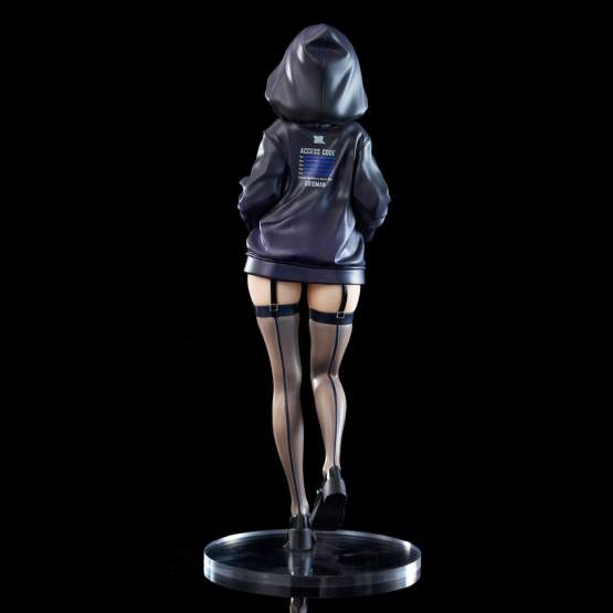 Akane Shinjo (Gridman Universe) Zozo Black Collection PVC-Statue 23cm Union Creative 