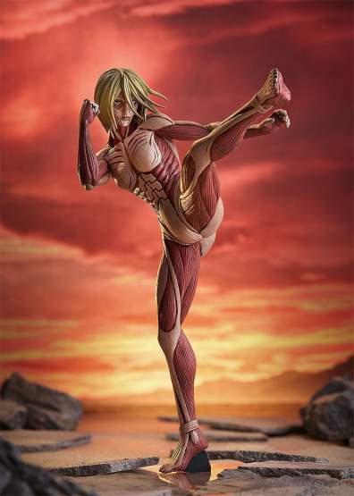 Annie Leonhart: Female Titan Version L Size (Attack on Titan) POP UP PARADE L PVC-Statue 24cm Good Smile Company 