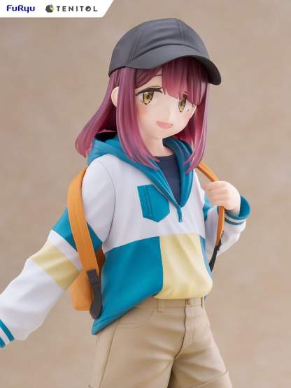 Ayano Toki (Laid-Back Camp) Tenitol PVC-Statue 23cm FuRyu 