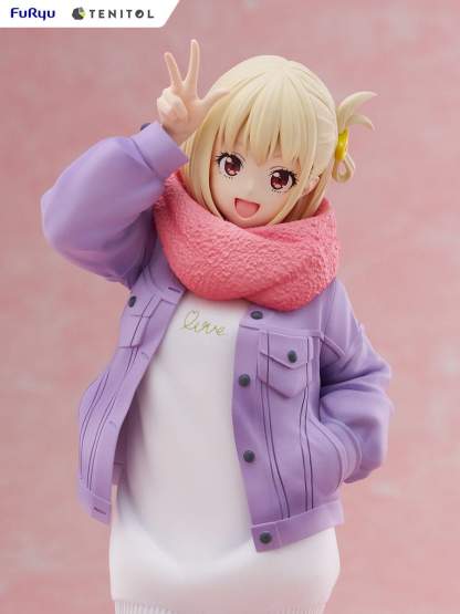 Chisato Nishikigi (Lycoris Recoil) Tenitol PVC-Statue 28cm FuRyu 