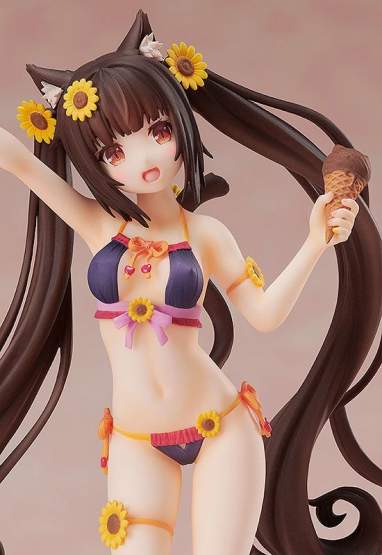 Chocola Swimsuit Version (Nekopara) S-style PVC-Statue 1/12 14cm FREEing 