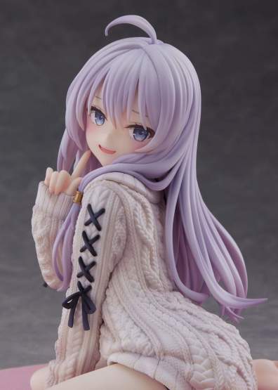 Elaina Knit One-piece Dress Version (Wandering Witch: The Journey of Elaina) PVC-Statue 1/7 15cm FuRyu 